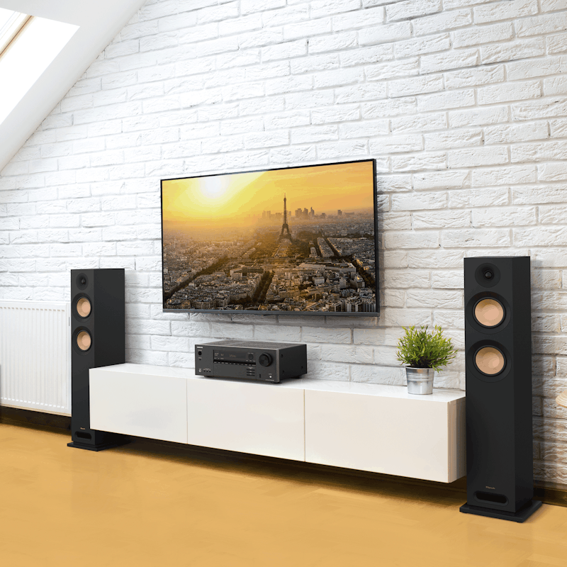 Onkyo TX NR5100 Klipsch KD Series Paris on TV 2000x2000