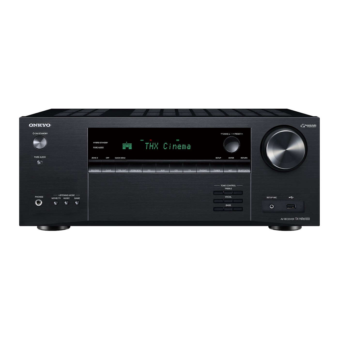 Onkyo TX NR6100 Front Panel