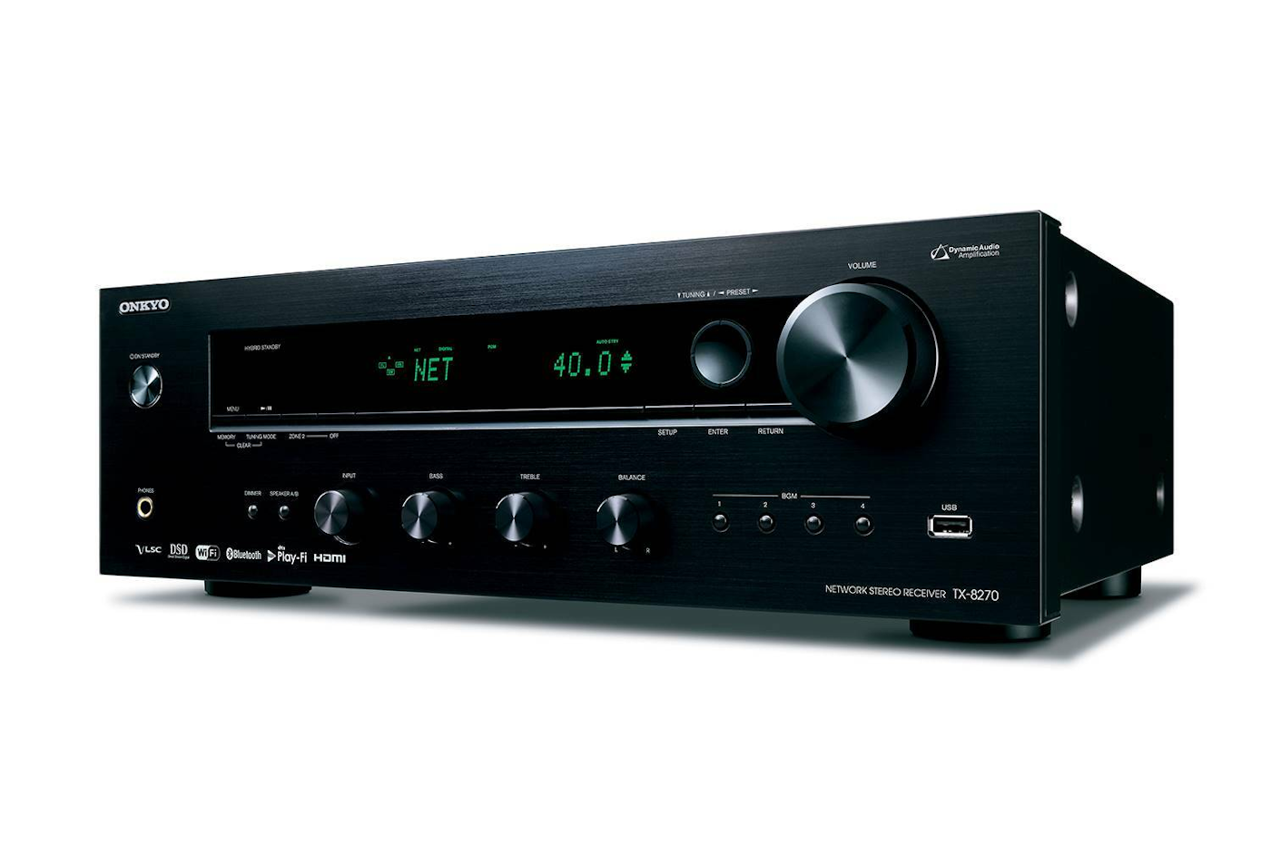Onkyo TX-8270 Stereo Receiver Side View